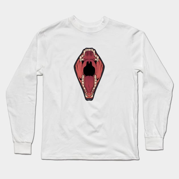 TEETH Long Sleeve T-Shirt by deimos-remus